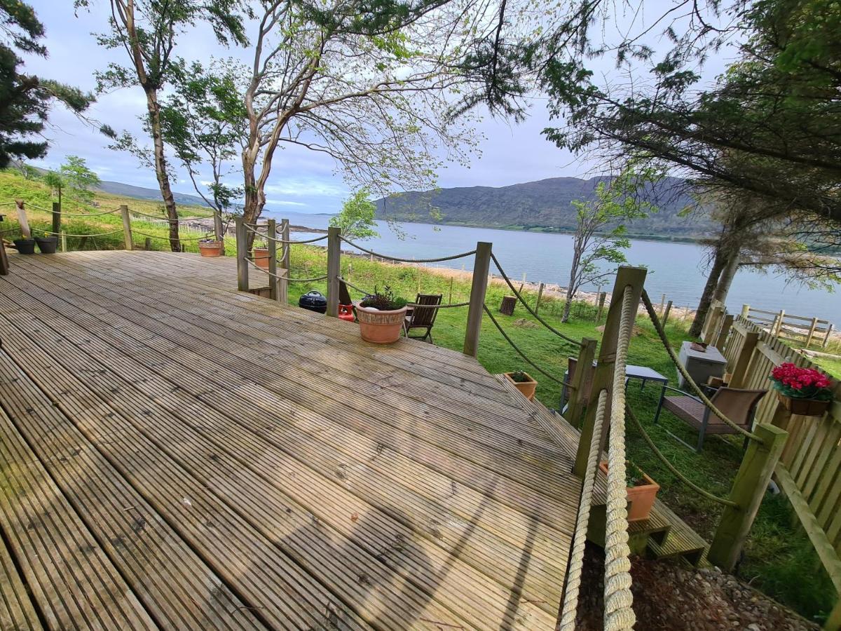 The Bay ,Luxury Shepherds Hut, Dundonnell Екстериор снимка